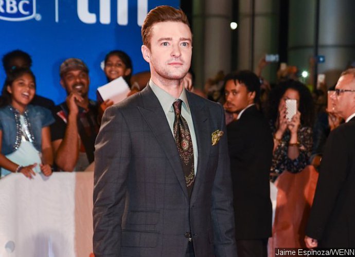 Justin Timberlake So Hot in Retro Lifeguard Swimsuit for Woody Allen's New Movie