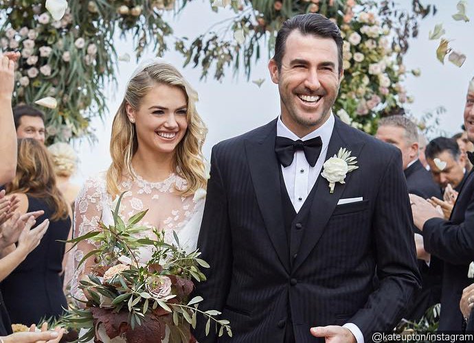 Kate Upton and Justin Verlander Share First Official Wedding Picture