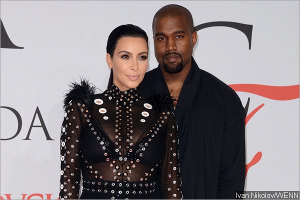 Kim Kardashian and Kanye West Are Matching in Black at CFDA Awards