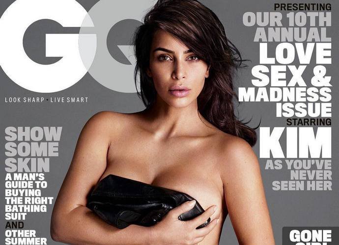Kim Kardashian Shows Off Post-Baby Body on Nude Cover of GQ