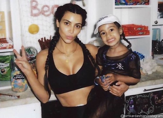 Kim Kardashian Takes Daughter North to Katy Perry's Concert on Taylor Swift's Album Release Day