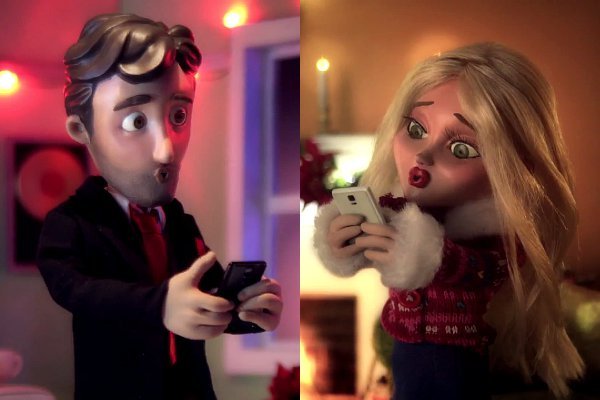 Kristen Bell Gets Animated in 'Text Me Merry Christmas' Music Video