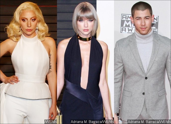 Lady GaGa Partying With Taylor Swift, Nick Jonas and More at 30th Birthday