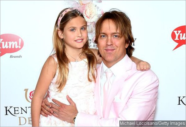 Larry Birkhead and Daughter Dannielynn Are Matching in Pink at Kentucky Derby