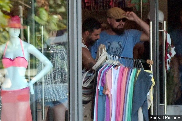 Leonardo DiCaprio Goes Bikini Shopping With Mystery Woman During Caribbean Trip