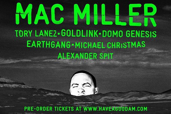 Mac Miller Announces Dates for 'The GO:OD AM Tour'