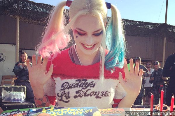Margot Robbie Gets Harley Quinn Birthday Cake From 'Suicide Squad' Castmates