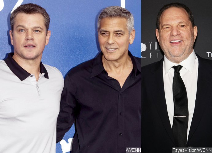 Matt Damon and George Clooney Knew Weinstein Was a 'Bully' and 'Womanizer', Not a Predator