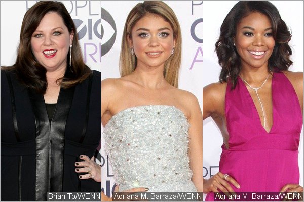 Melissa McCarthy, Sarah Hyland and Gabrielle Union Stun at People's Choice Awards 2015