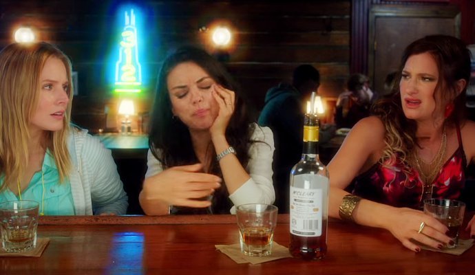 Mila Kunis, Kristen Bell Party Hard and Get Drunk in 'Bad Moms' Trailer