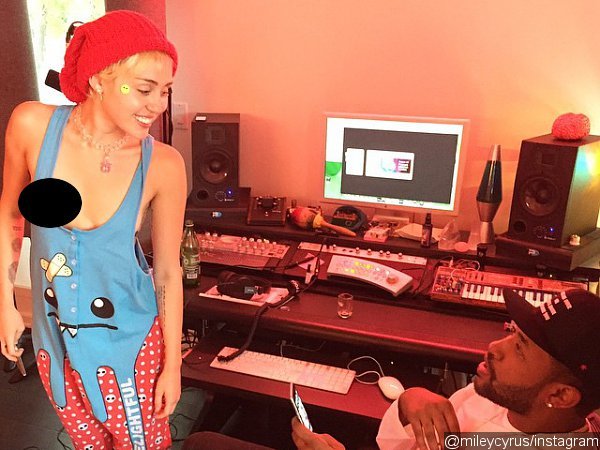 Miley Cyrus Hits the Studio With Mike WiLL Made It, Teases New Song