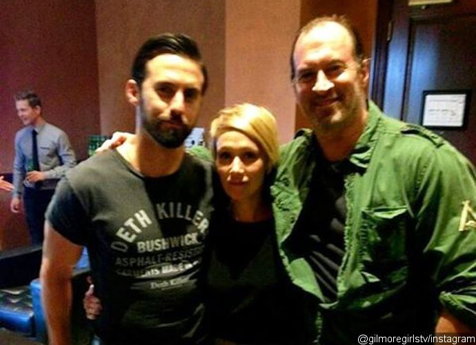 Get First Look at Milo Ventimiglia on Set of 'Gilmore Girls' Revival