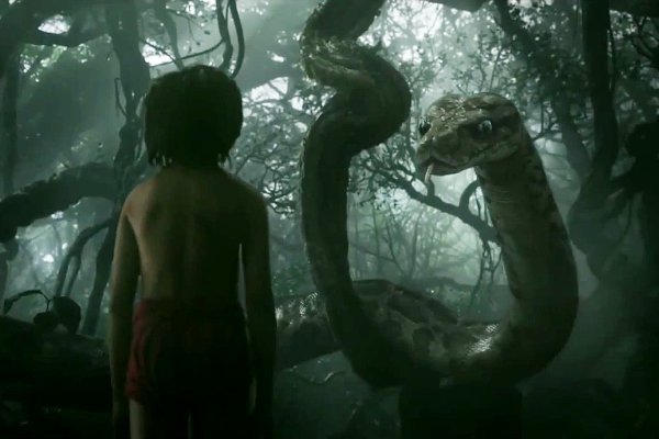 Mowgli Meets Deceptive Kaa in First 'Jungle Book' Official Trailer