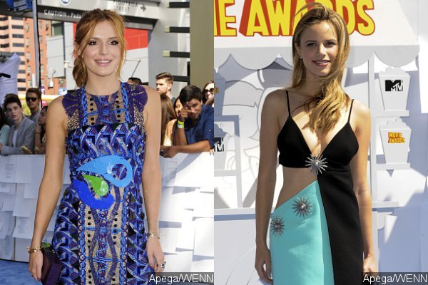 MTV Movie Awards 2015: Bella Thorne and Halston Sage Among Early Arrivals