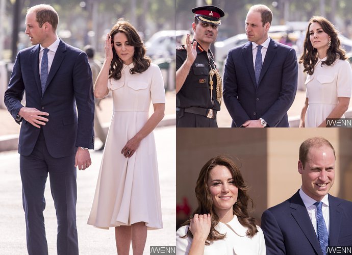 Oops Kate Middleton Suffers Wardrobe Malfunction While Visiting India