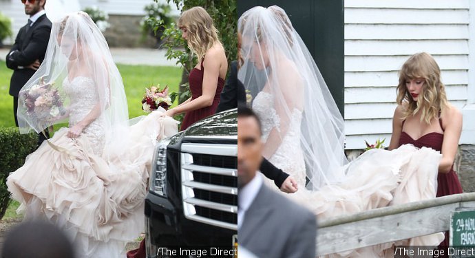 Taylor Swift and Hailey Baldwin Serve as Bridesmaids at Separate Weddings
