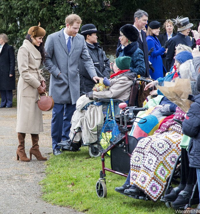 Meghan Markle Joins Prince Harry and Royal Family for Christmas Service