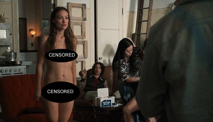 Olivia Wilde Goes Completely Naked for Racy Scene on 'Vinyl'