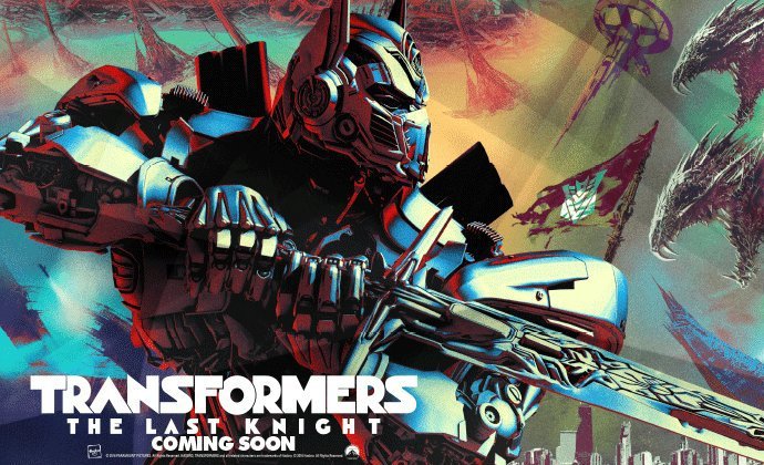 Optimus Prime Fights New Villains in 'Transformers: The Last Knight' Poster