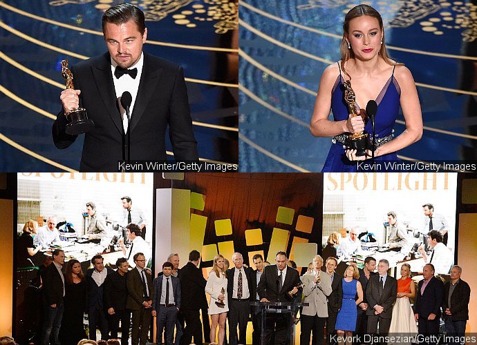 Oscars 2016 Winner List: Leo Finally Wins, Brie Larson Is Best Actress, 'Spotlight' Is Best Picture