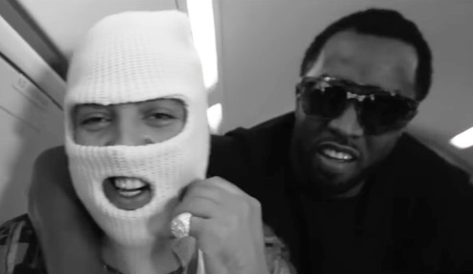 Watch P. Diddy and French Montana Party on Private Jet in 'Can't Feel My Face' Music Video