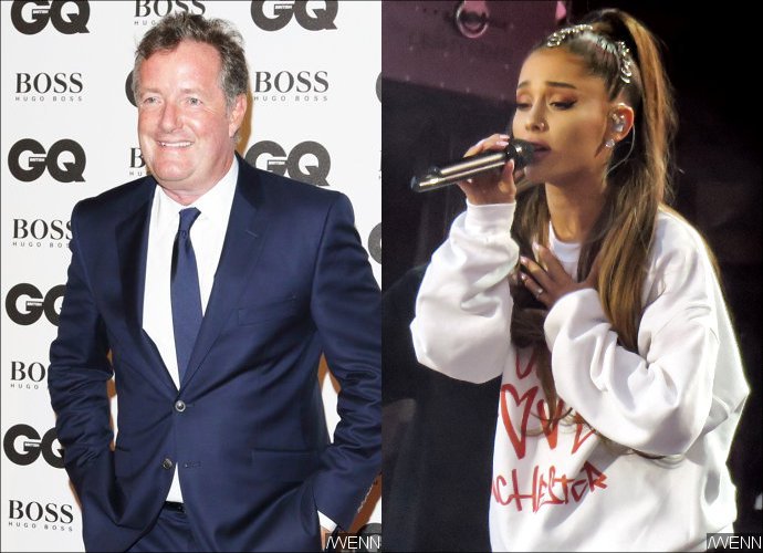 Piers Morgan Is Sorry for 'Misjudging' Ariana Grande, Praises Her for One Love Manchester Concert