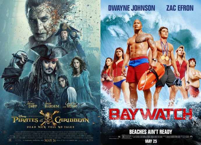 Pirates of the Caribbean 5' Sails to No. 1 at Box Office, 'Baywatch' Sinks