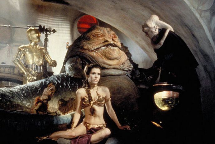 Princess Leia's Bikini and 'Star Wars' Ship Sold for Large Sum at Auction
