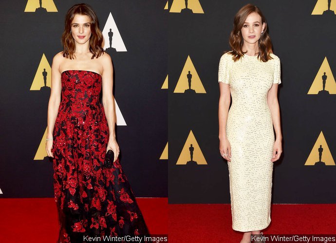 Rachel Weisz and Carey Mulligan Glam Up on Red Carpet at 2015 Governors Awards