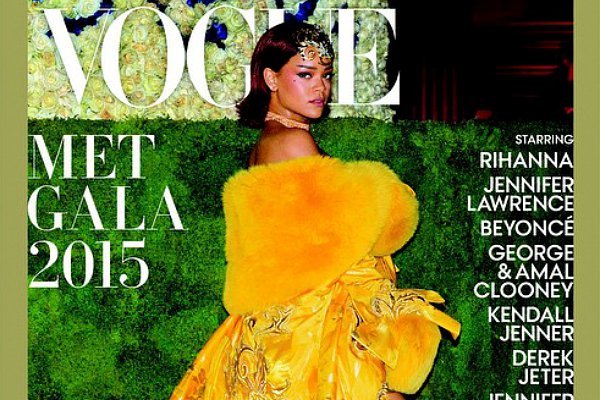 Rihanna Lands Vogue's Cover for 2015 Met Gala Edition