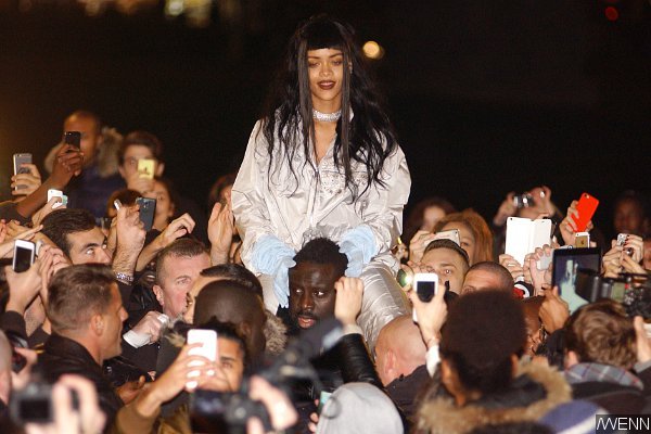 Photos: Rihanna Films New Music Video in Paris