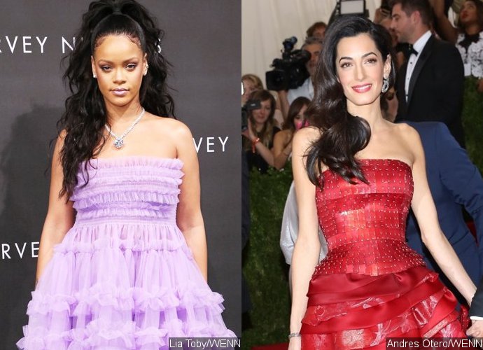 Rihanna to Host 2018 Met Gala With George Clooney's Wife Amal