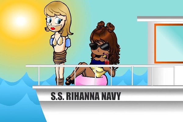 Rihanna Tortures Taylor Swift in Parody of 'B**ch Better Have My Money' Video