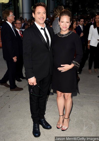 Robert Downey Jr. and Pregnant Wife Susan Premiere 'The Judge' at TIFF