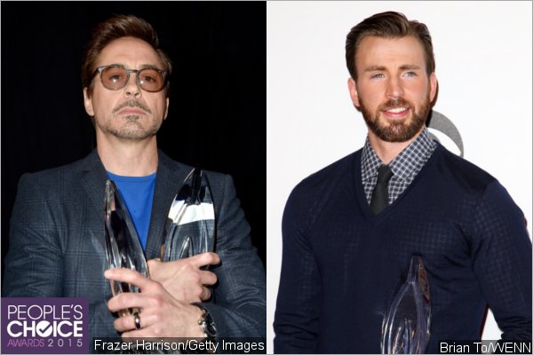 People's Choice Awards 2015: Robert Downey Jr., Chris Evans Among Winners in Movie