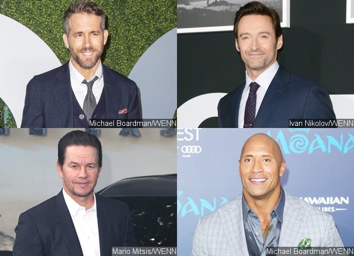 Ryan Reynolds, Hugh Jackman, Mark Wahlberg, The Rock Eyed for Pokemon Movie