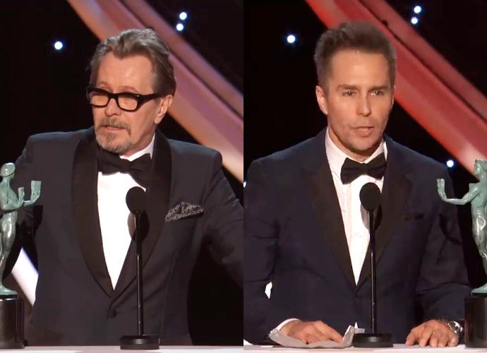 SAG Awards 2018: Gary Oldman Wins Best Actor in Leading Role, Sam Rockwell Is Best Supporting Actor
