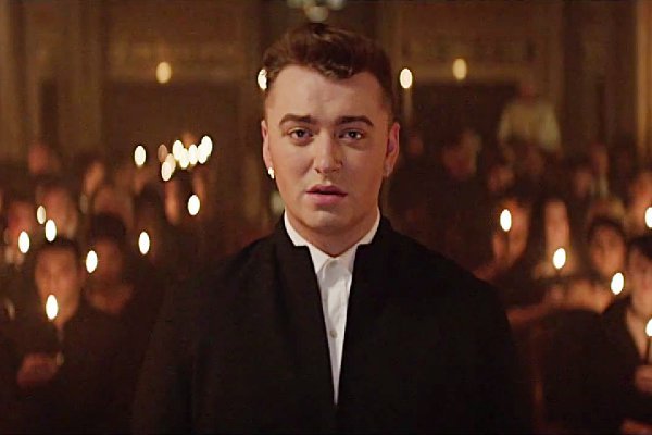 why is sam smith lay me down in a church