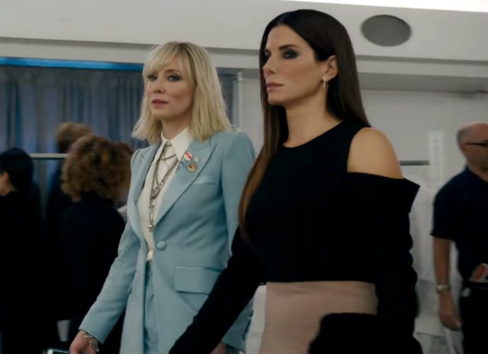 Sandra Bullock And Cate Blanchett Stage A Top Secret Jewelry Heist In Oceans 8 Teaser Trailer