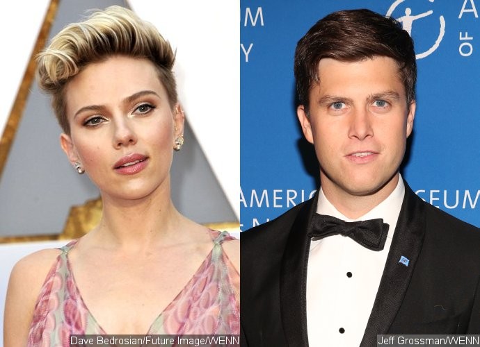 Scarlett Johansson 'Flirting and Canoodling' With 'SNL' Weekend Update Host Colin Jost