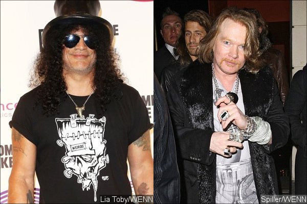 Former Guns N' Roses Star Slash Says He Is No Longer Feuding With Axl Rose