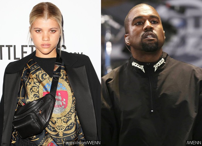 Sofia Richie Caught on Dinner Date With Kanye West After Getting Flirty With Younes Bendjima