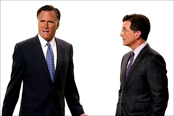 Stephen Colbert Mistakes Mitt Romney for His Stand-In in 'Late Show' Promo
