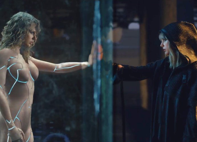 Taylor Swift Fights Her Nude Cyborg Version in '...Ready for It?' Futuristic Music Video