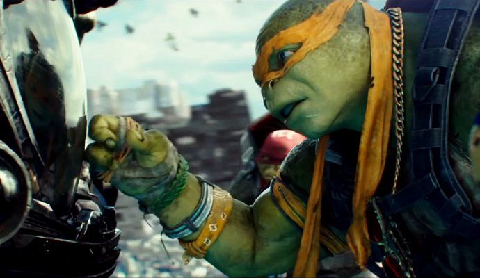 The Ninja Turtles Meet Supervillain Krang In Teenage Mutant Ninja