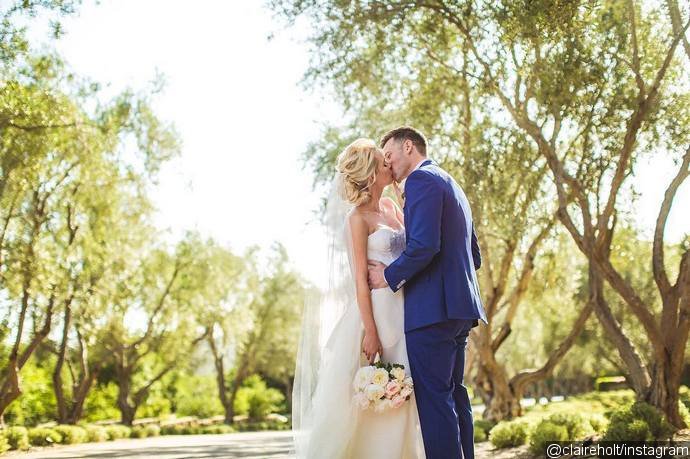'The Originals' Star Claire Holt Marries Matt Kaplan - First Wedding Pic Arrives!