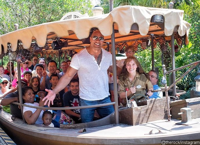 Surprise! The Rock Commandeers Jungle Cruise Boat Full of Tourists at Disney World