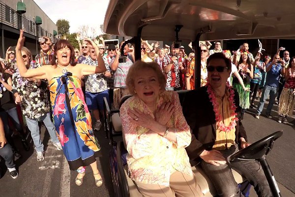 Video: TV Land Surprises Betty White With Flash Mob for Her 93rd Birthday