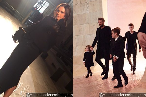 Victoria Beckham Is Supported by Her Family at New York Fashion Week