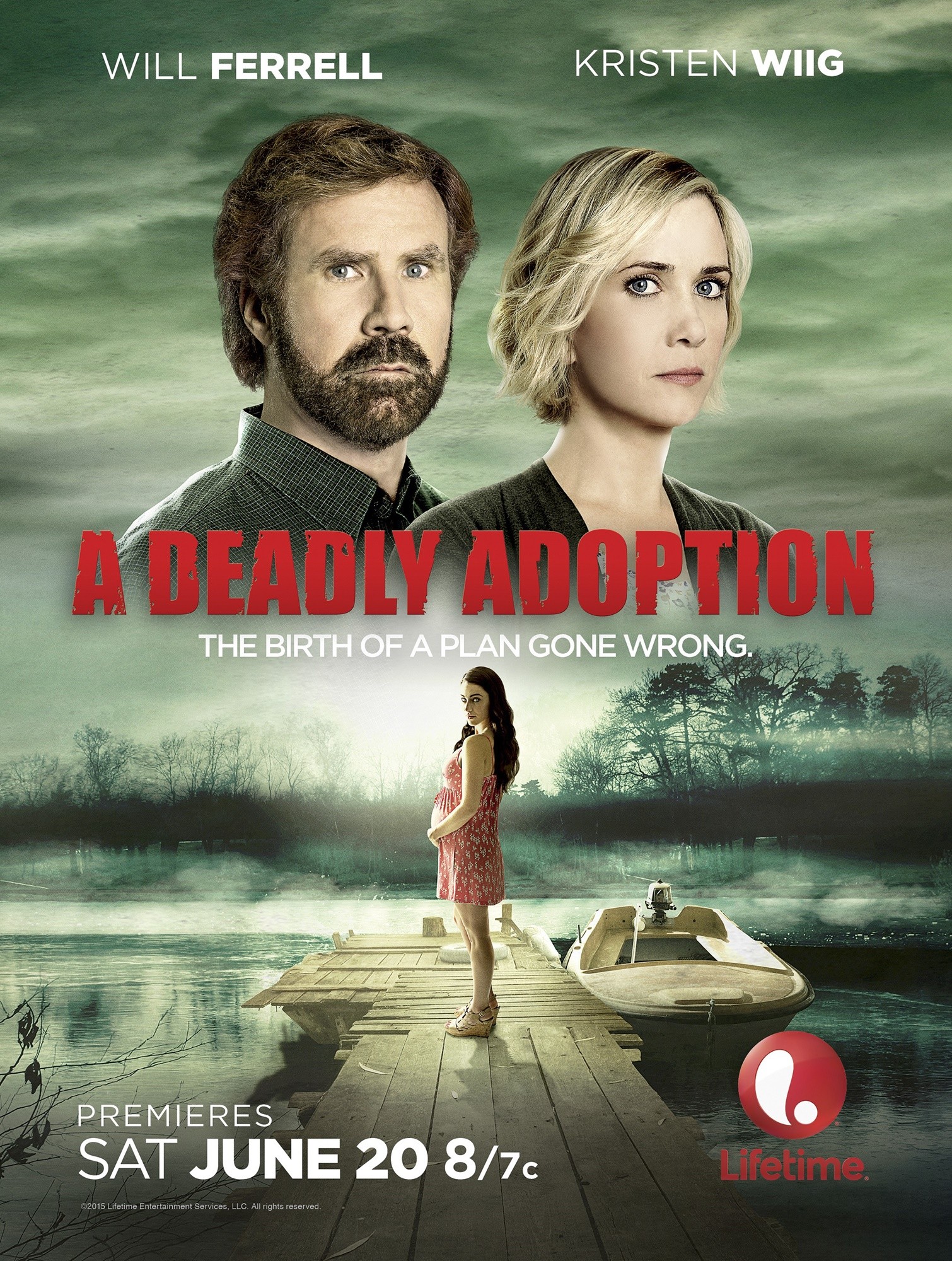 Poster of Lifetime's A Deadly Adoption (2015)